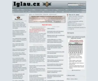 Iglau.cz(Jihlavská revue JIHLAVA) Screenshot