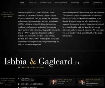 Iglawfirm.com(Ishbia & Gagleard) Screenshot