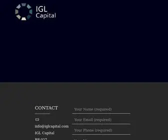 Iglcapital.com(Multi-Strategy Alternative Investment Manager) Screenshot