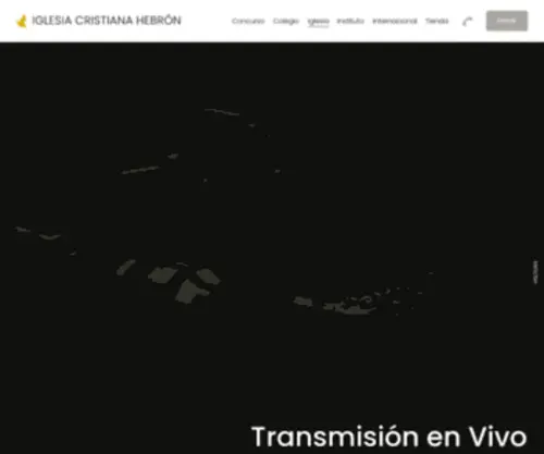 Iglesiacristianahebron.com(Inicio) Screenshot