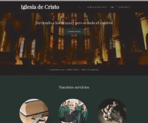 Iglesiadecristo.com.mx(Iglesia de Cristo) Screenshot