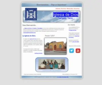 Iglesiadedios.info(Iglesia de dios) Screenshot