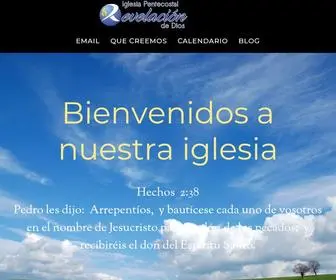 Iglesiarevelacion.org(Iglesia Revelacion De Dios) Screenshot