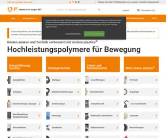 Iglidur.de(Iglidur® Kunststoff) Screenshot