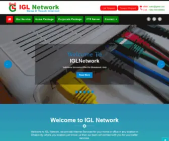 Iglnet.com(IGL Network) Screenshot