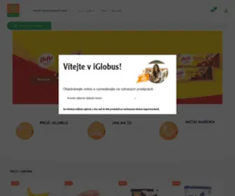 Iglobus.cz(Globus) Screenshot