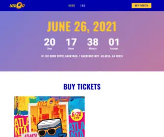 Iglooatlanta.com(Ticketgateway) Screenshot