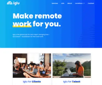 Iglu.in.th(Responsive Webdesign) Screenshot