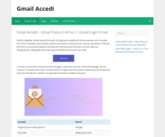 Igmailaccedi.com(Gmail Accedi) Screenshot