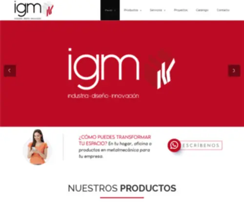 IGM.com.co(IGM) Screenshot