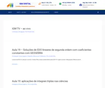 IGM.mat.br(IGM) Screenshot