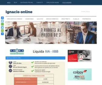 Ignacioonline.com.ar(Ignacio online) Screenshot