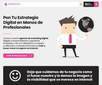 Ignaciosantiago.com(AGENCIA De MARKETING Digital Y Publicidad) Screenshot