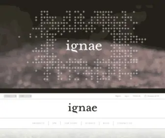 Ignae-Skincare.com(Ignae Skincare) Screenshot