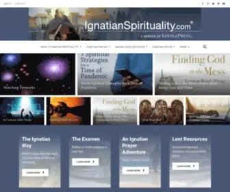 Ignatianspirituality.com(Ignatian Spirituality) Screenshot