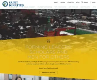 Ignatius.edu(Forming Leaders) Screenshot