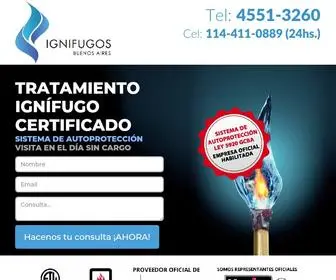 Ignifugosbuenosaires.com(Ignifugos) Screenshot