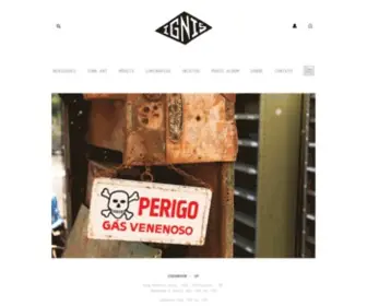 Ignisindustrial.com.br(Upcycle e Vintage) Screenshot