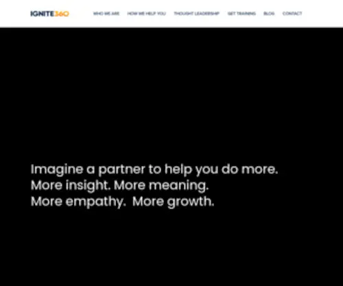Ignite-360.com(Ignite 360) Screenshot