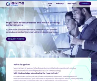 Ignite-ETRM.com(IGNITE) Screenshot