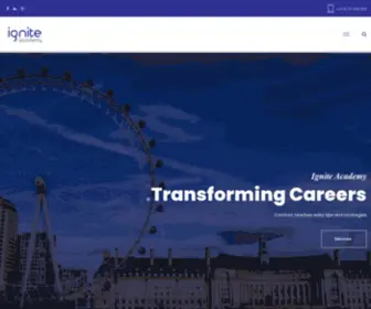 Igniteacademy.info(IELTS COACHING) Screenshot