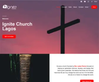 Ignitechurchlagos.com(Ignite Church Lagos) Screenshot