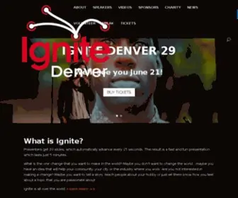 Ignitedenver.org(Ignite Denver) Screenshot