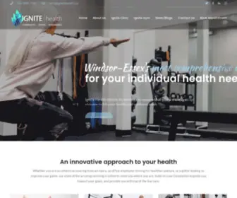 Ignitehealth.ca(An innovate approach to health. Ignite Health) Screenshot