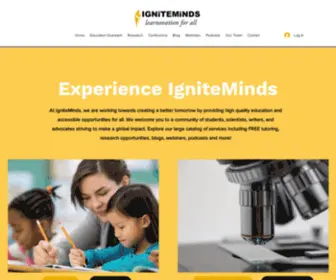 Igniteminds.us(IgniteMinds) Screenshot