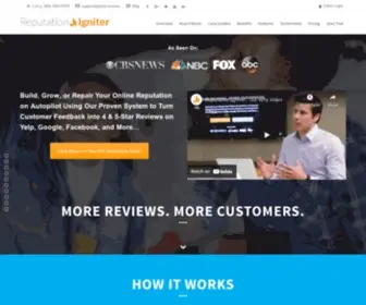 Ignite.reviews(Online Review & Reputation Management Service) Screenshot