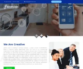 Ignitershub.com(Software development company) Screenshot