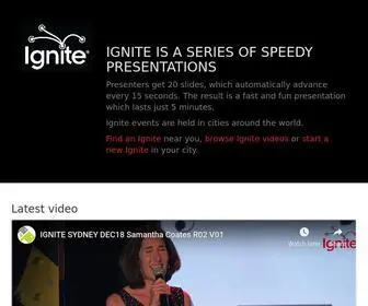 Ignitetalks.io(Enlighten us) Screenshot