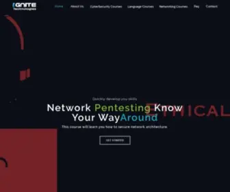 Ignitetechnologies.in(Ignite Technologies) Screenshot