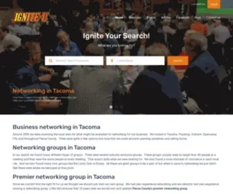 Igniteu365.com(Ignite-U is the premier networking group in Tacoma and Pierce County) Screenshot