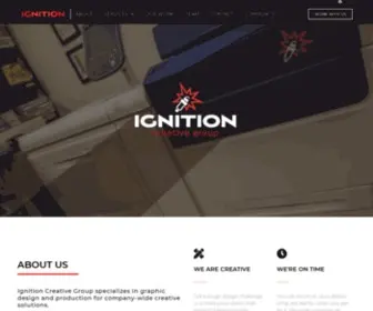 Ignitioncreative.group(Graphic Design & Creative Business Solutions In the Heber Valley) Screenshot