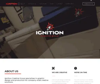 Ignitiongraphix.com(Graphic Design & Creative Business Solutions In the Heber Valley) Screenshot