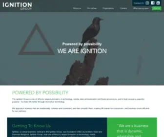 Ignitiongroup.co.za(The Ignition Group) Screenshot