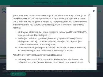 Ignitis.lv(Ignitis Latvija SIA) Screenshot