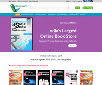 Ignoucart.com(All IGNOU University Related HELP) Screenshot