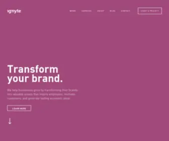 Ignytebrands.com(Ignyte Branding Agency) Screenshot