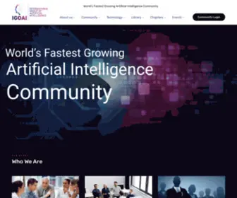 Igoai.org(International Group of Artificial Intelligence) Screenshot