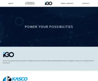 Igo.com(Steel Partners Holdings L.P) Screenshot