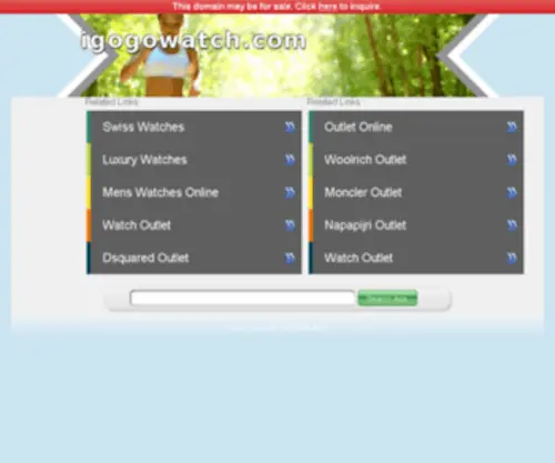 Igogowatch.com(Watches Shop) Screenshot