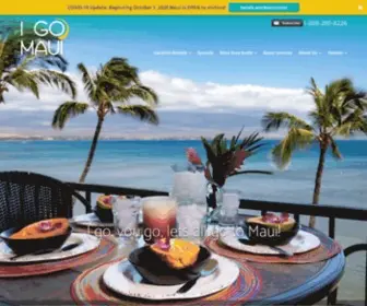 Igomauivacationrentals.com(Maalaea Bay Rentals) Screenshot