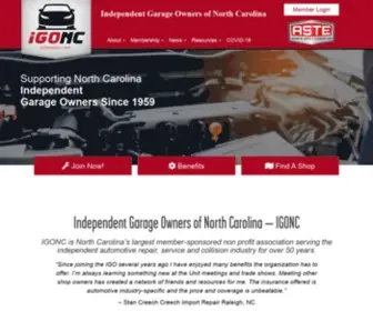 Igonc.com(Automotive Service and Tire Alliance) Screenshot