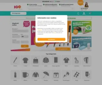 Igopromo.be(Relatiegeschenken Bedrukken & Promotieartikelen) Screenshot