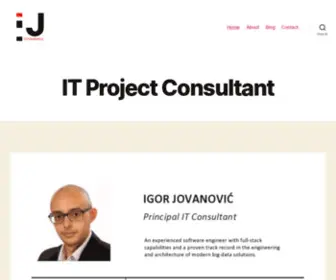 Igorjovanovic.info(IT Project Consultant) Screenshot