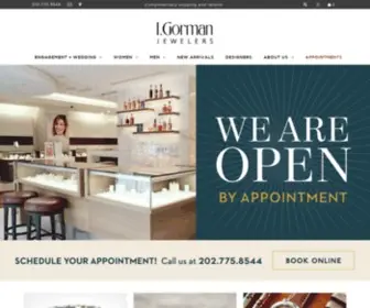 Igorman.com(Luxury Washington DC Based Jewelry Retailer) Screenshot