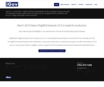 Igovsol.com(IGov Inc) Screenshot