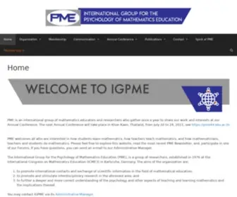 Igpme.org(Mathematics) Screenshot